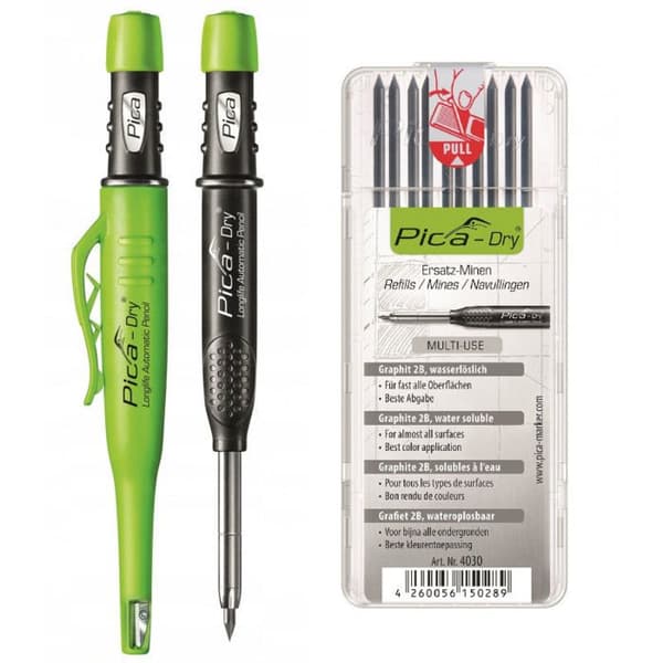 PICA-DRY 30403 blyertspenna i grafit med extra blyfodral