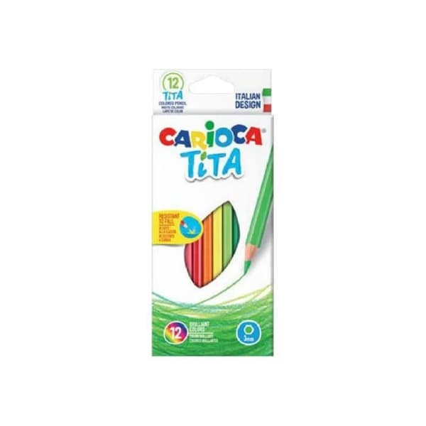 Carioca Tita färgpenna Brilliant Assorted Colors 3 mm förpackning om 12