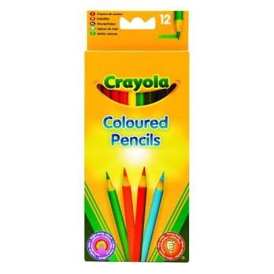 Crayola - 12 färgpennor - Färgläggning