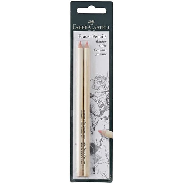 Färgpennor-gummi Perfection 7056 Faber-Castell - Precise radering - Utan PVC - Skapande konst