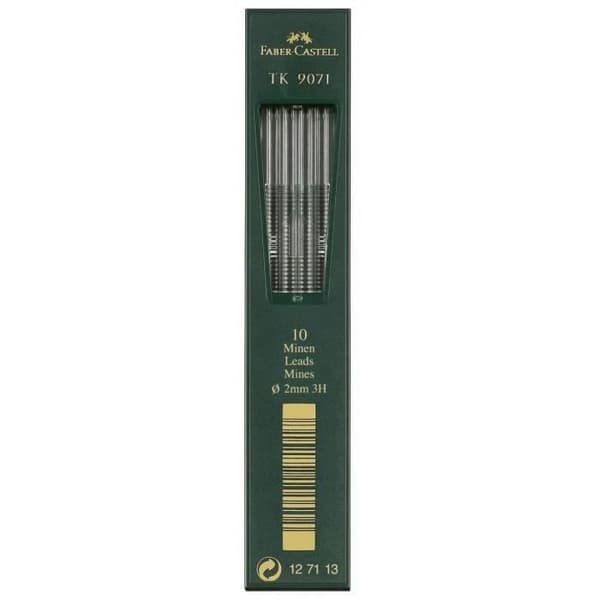 Set med 5 fodral med 10 ledningar TK 9071 3H Ø 2 mm