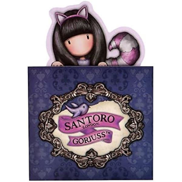 Santoro Gorjuss Cheshire Cat Pop Up Memo-hållare