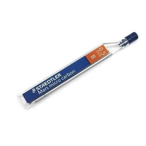 STAEDTLER Mars mikrokol 250 05-B Mekanisk blyertspenna 0,5 mm B - Förpackning om 12 st