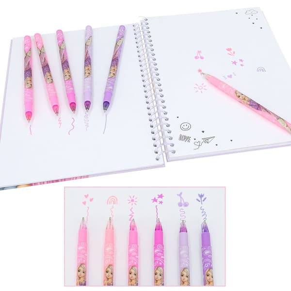 TOPModel Gelpennor Candy 6-pack
