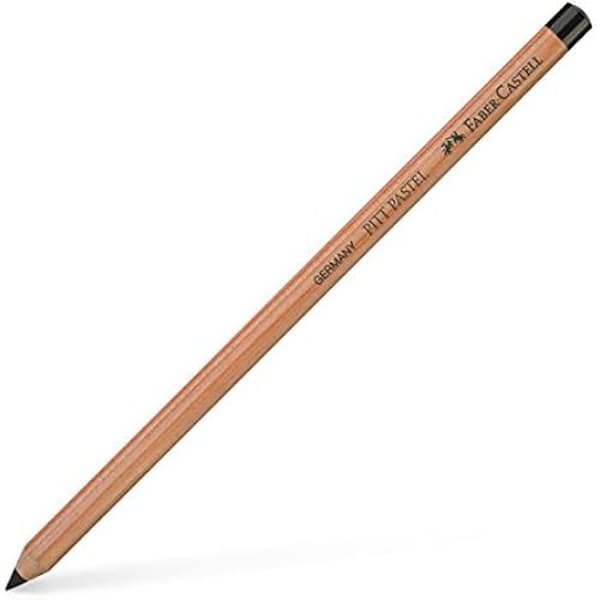 Färgpennor - Faber-Castell - Pitt Pastell Black - 6 enheter - Blandat - Barn