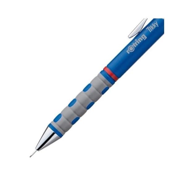 rOtring Tikky HB Mekanisk Penna 0,50 mm, Blå Kropp