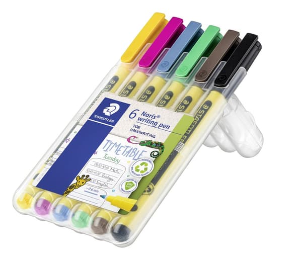 Noris Fineliner 0,6 MM 6-pack Staedtler