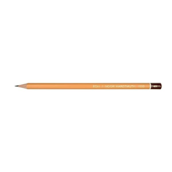 KOH-I-NOOR HARDTMUTH 1500 Grafitpenna 4H 2 mm förpackning om 12