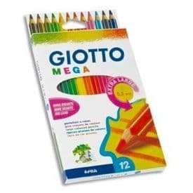 Box med 12 Mega Giotto pennor
