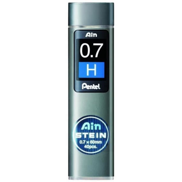 Pack om 12 fodral med 40 stift 0,7 mm AIN STEIN C277 hårdhet H