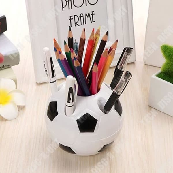 TD® Creative Pencil Pot, pennhållare för fotboll, pennhållare för brevpapper, pennhållare, pennhållare