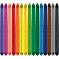 Miniatyrbild 2 av 4: Pack med 15 färgglada kritor Infinity + 12 tvättbara och torkresistenta tuschpennor - Maped - Medelspets tuschpennor blockerad