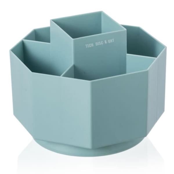 TD® Roterande pennhållare Creative Storage Box Office Studentkontor Pennhållare Pennfodral Kosmetisk brevpapper Compart