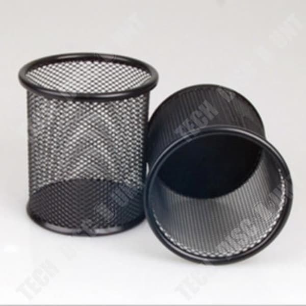 TD® Black Mesh Pennhållare/ Kontorsmaterial Bekväm pennförvaringslåda