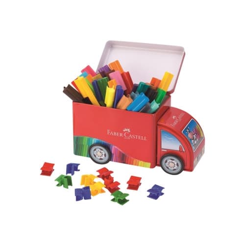 Faber-Castell CONNECTOR Pen Truck - fiberspetspenna - blandfärger (paket om 33)