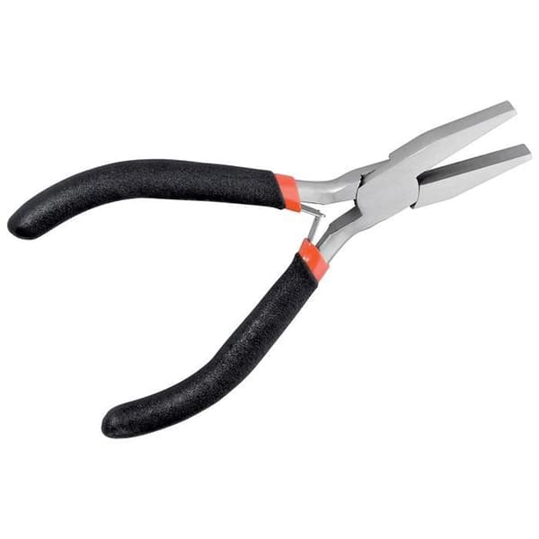 Plattång - Ej specificerad - 125 mm - Huvud 3 cm - Härdat verktygsstål - Isolerat halkfritt handtag