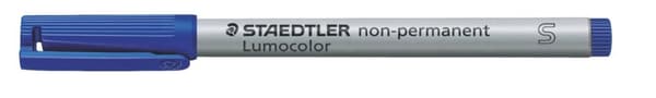 Pestävä foliomerkki S Blue Lumocolor Staedtler