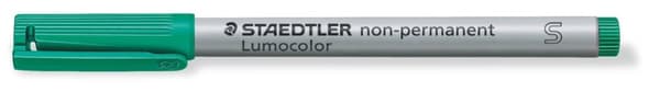 Pestävä Foil Marker S vihreä Lumocolor Staedtler