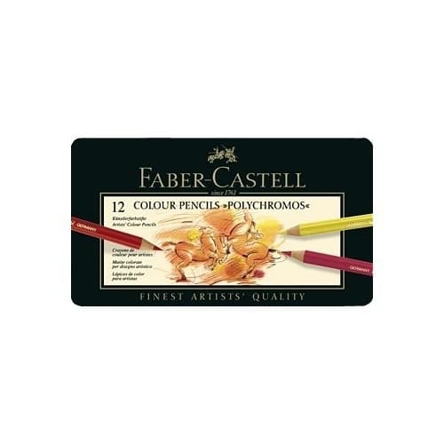 Faber-Castell Polychromos - färgpenna (paket om 12)