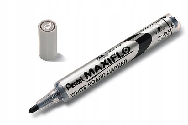 Pentel Colors Dry Erase Marker + Sponge MWL5S-4N
