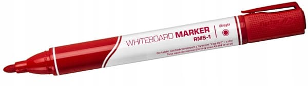 Dry Erase Marker Rystor RMS-1B Red 456-001