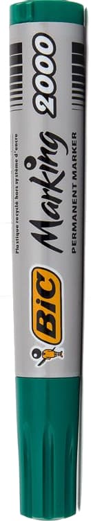 Pysyvä merkki Bic Pyöreä Vihreä NB2000