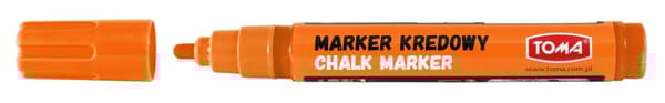 TOMA 292 KRITMARKERING FÖR PRISTAVLAR ORANGE