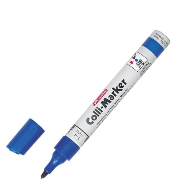 Permanent markør Herlitz Colli Blue
