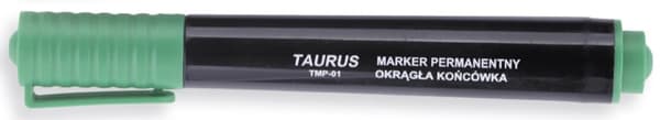 Permanent Marker Taurus Round Green - TMP-01