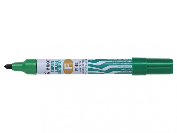 Permanent Marker Pilot Rund Grøn SCA-FG