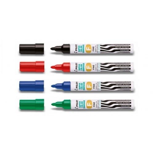 Permanent Marker Pilot Rund Grøn SCA-FG