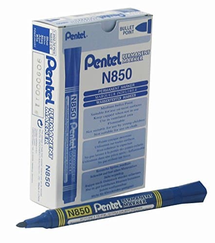 Pentel N850-C Permanent Marker Rund Blå N850-C