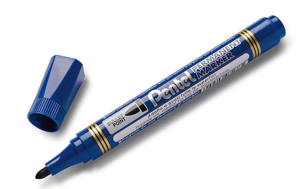 Pentel N850-C Permanent Marker Rund Blå N850-C