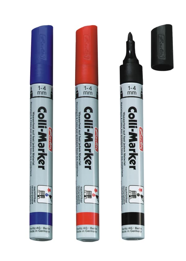 Herlitz Colli Permanent Marker Sort