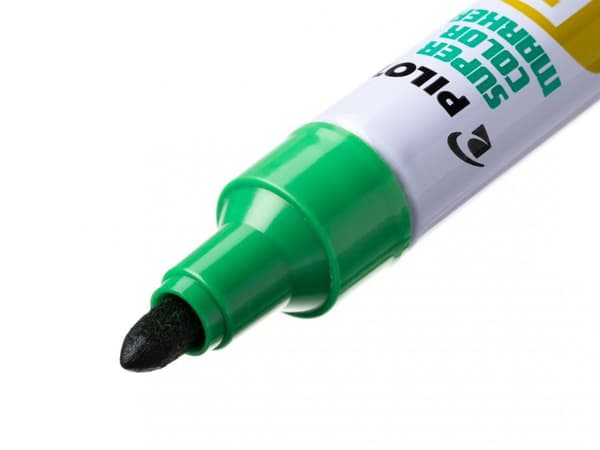 Permanent Marker Pilot SCA-F Rund Svart SCA-FB