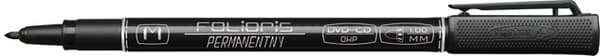Folie Notesblok Rystor M Sort 1,0 mm FM-10A 438-000