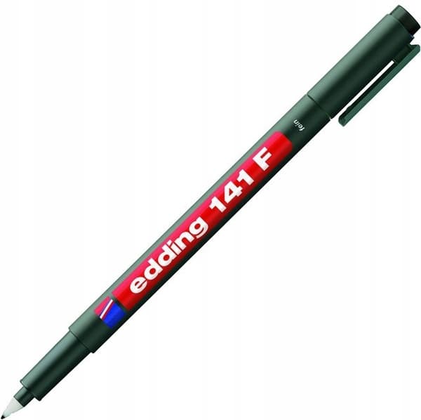 Edding 141 F Folie Notebook 0,6mm Svart