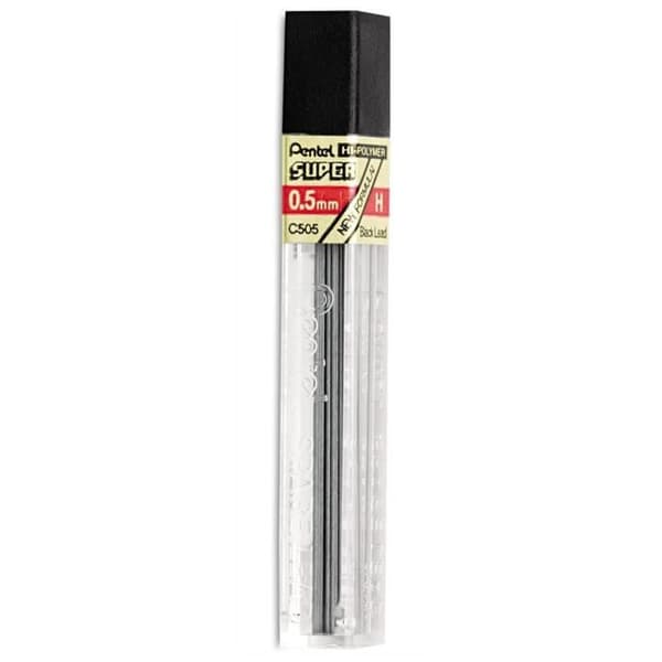 Pack om 12 Etuier med 12 st HI-POLYMER SUPER 0,5 mm H
