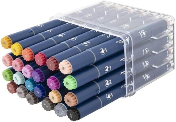 Dual markers 24-pack Dubbelspets pennor