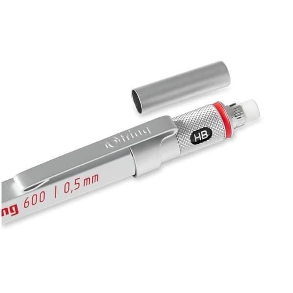 rOtring 600 mekanisk penna, 0,5 mm, silver (1852321)