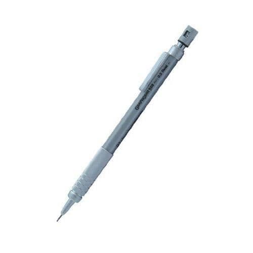 Pentel Graphgear 500 0,3 mm mekanisk penna 4 mm fast fat grå
