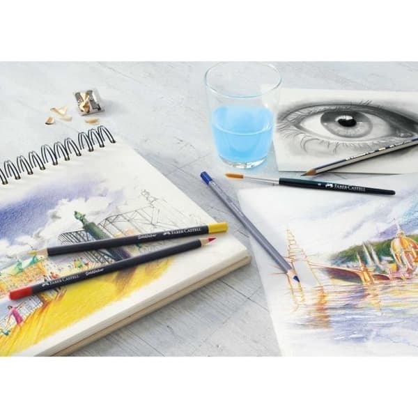 FABER-CASTELL Box med 36 Goldfaber akvarellpennor