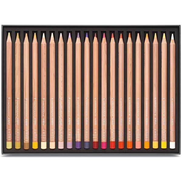 Caran d'Ache Ensemble av färgpennor för konstnärer Luminance (set om 40) - 6901.740