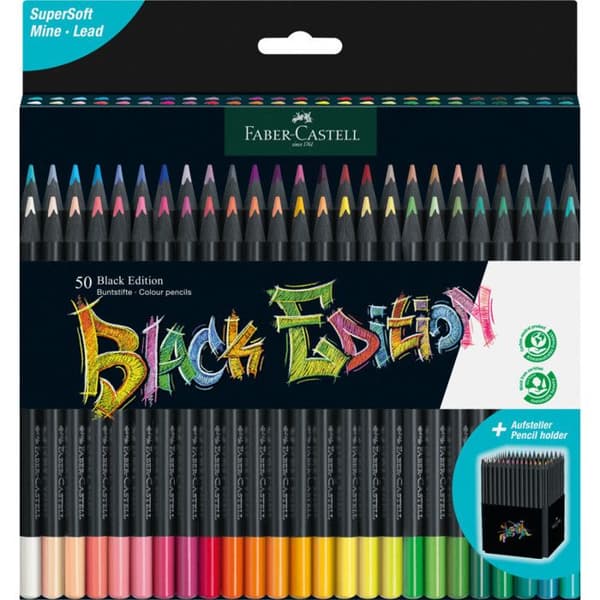 Black Edition färgpenna, etui om 50 st