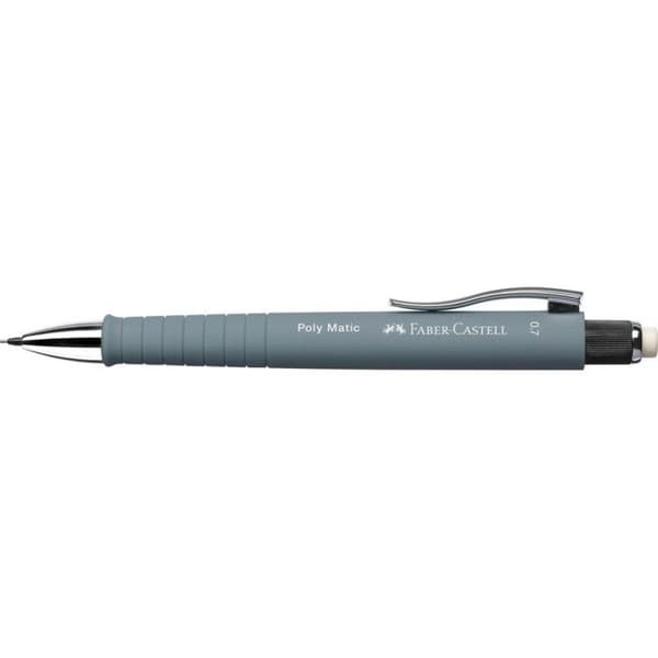 Poly Matic Faber-Castell mekanisk blyertspenna 0,7mm grå