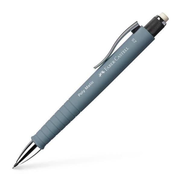 Poly Matic Faber-Castell mekanisk blyertspenna 0,7mm grå