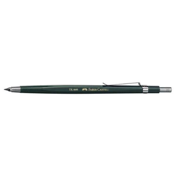 Mekanisk penna - FABER-CASTELL - TK-4600 - Metallklämma - Halkfri greppzon - Ergonomisk form
