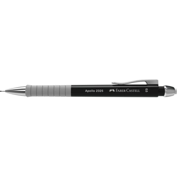 Penvässare - Faber-Castell - Apollo - Svart - 0,5 mm - Återförbar spets