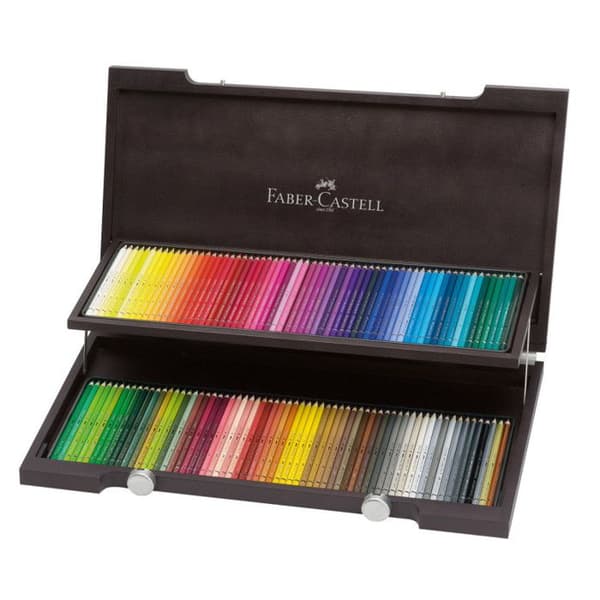 Coffret med 120 akvarellfärgpennor Dürer - FABER-CASTELL - Multicolor