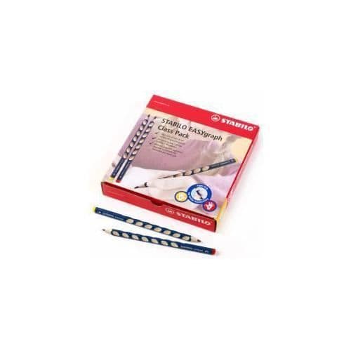STABILO Easygraph 2HB 48st(s) grafitpenna (EASYgraph HB Pencil Classpack 40 höger och 8 vänster) - 4006381447317